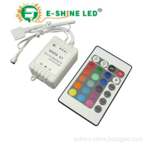 New DC12V/24V IR RGB LED Controller with 2years warranty